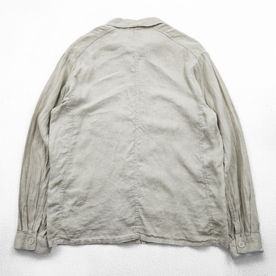 Polo Ralph Lauren リネンジャケット カバーオール M ベージュ 麻100% インド製