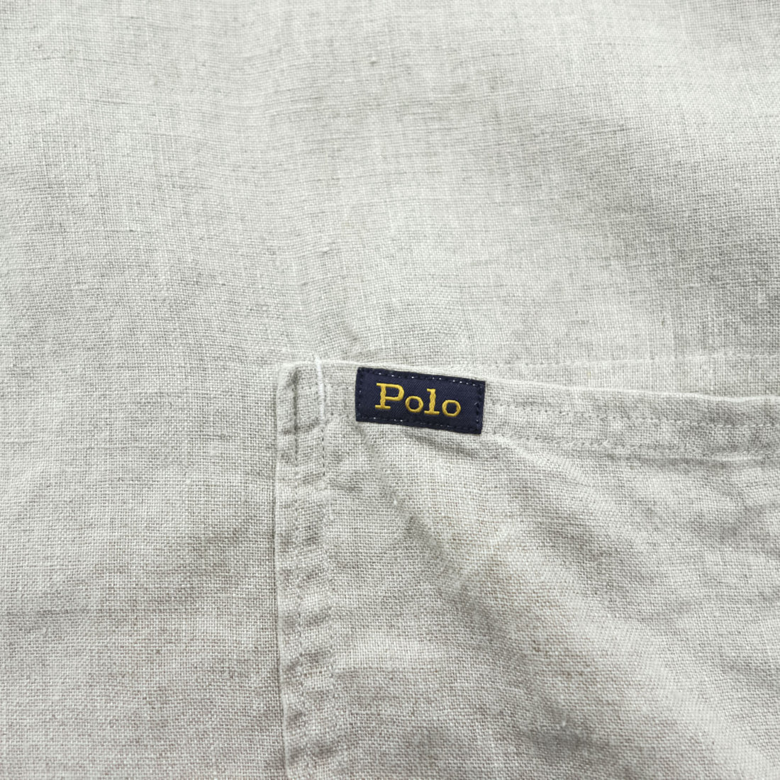 Polo Ralph Lauren リネンジャケット カバーオール M ベージュ 麻100% インド製