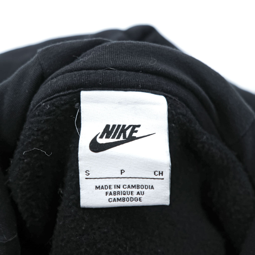 NIKE Oversized Cropped Hoodie FREE Black Phoenix Fleece PO Hoodie Center Swoosh Short Length Wide Silhouette DQ5860-010