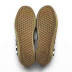 VANS チェッカー スリッポン CHECKER SLIP ON スニーカー 26.5cm ブラック ホワイト フラッグチェック ガムソール キャンバス V98CL