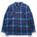 PENDLETON ボードシャツ The Original Board Shirt オープンカラー 長袖シャツ XL ウール チェック オンブレ ループカラー ボックス