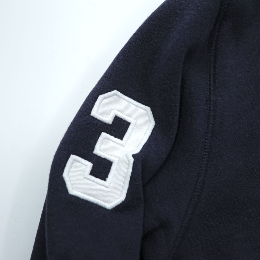 Polo Ralph Lauren 90年代 ヴィンテージ ビッグポニー ジップパーカー XL ネイビー CUSTOM FIT