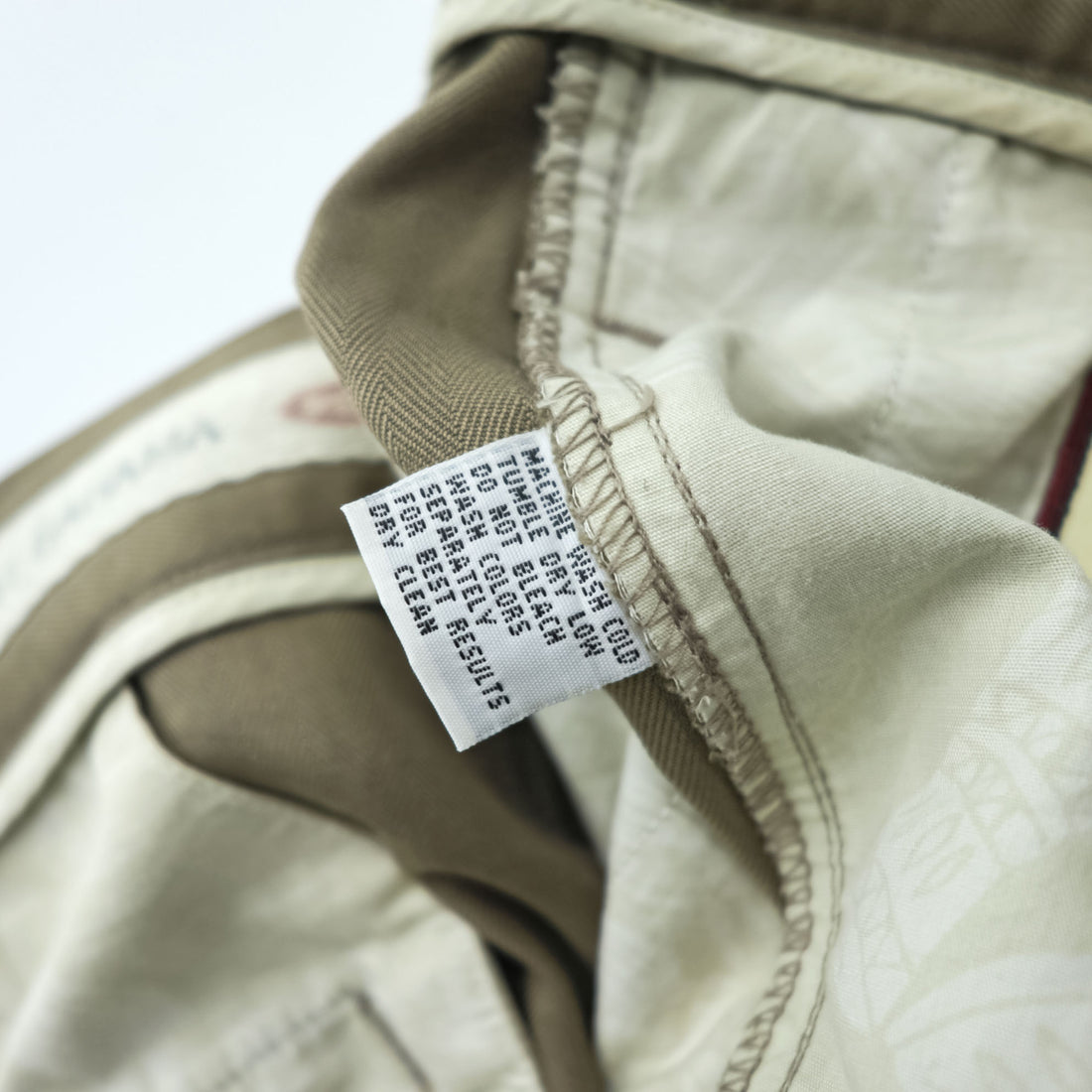 TOMMY BAHAMA 90年代 ヴィンテージ 2タック プリーツ シルク スラックス パンツ L ベージュ ヘリンボーン ワイド テーパード RELAX