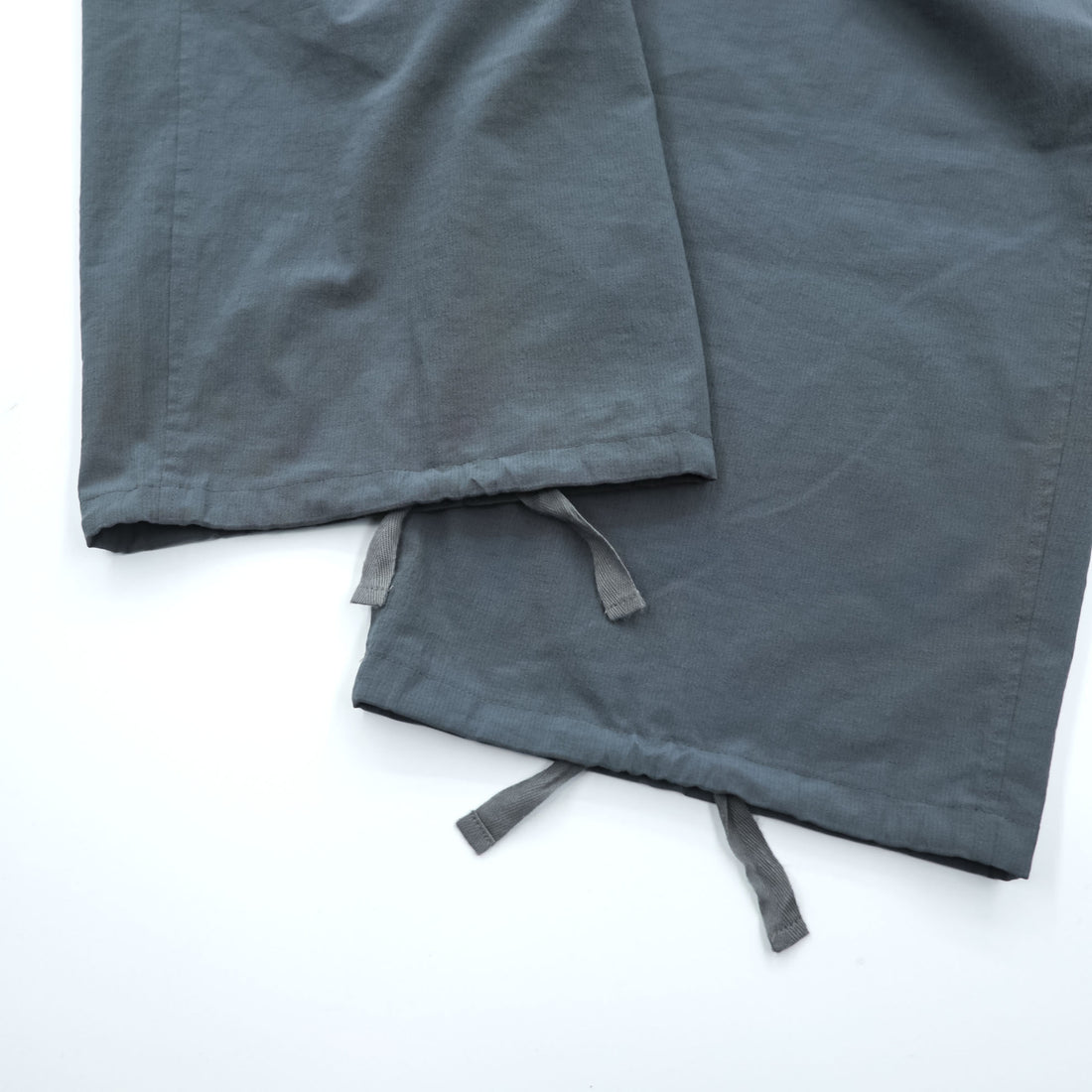 South2 West8 Wide Balloon Pants String Cuff Balloon Pant - Poly Washer Cloth M Gray