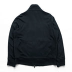 Polo Ralph Lauren 90s Vintage Track Jacket, Jersey, Size L, Black, Double Zip, Big Pony, JAPAN