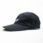 Patagonia P-6 ラベル トラッド キャップ FREE アジャスター ブラック 6パネル 38207