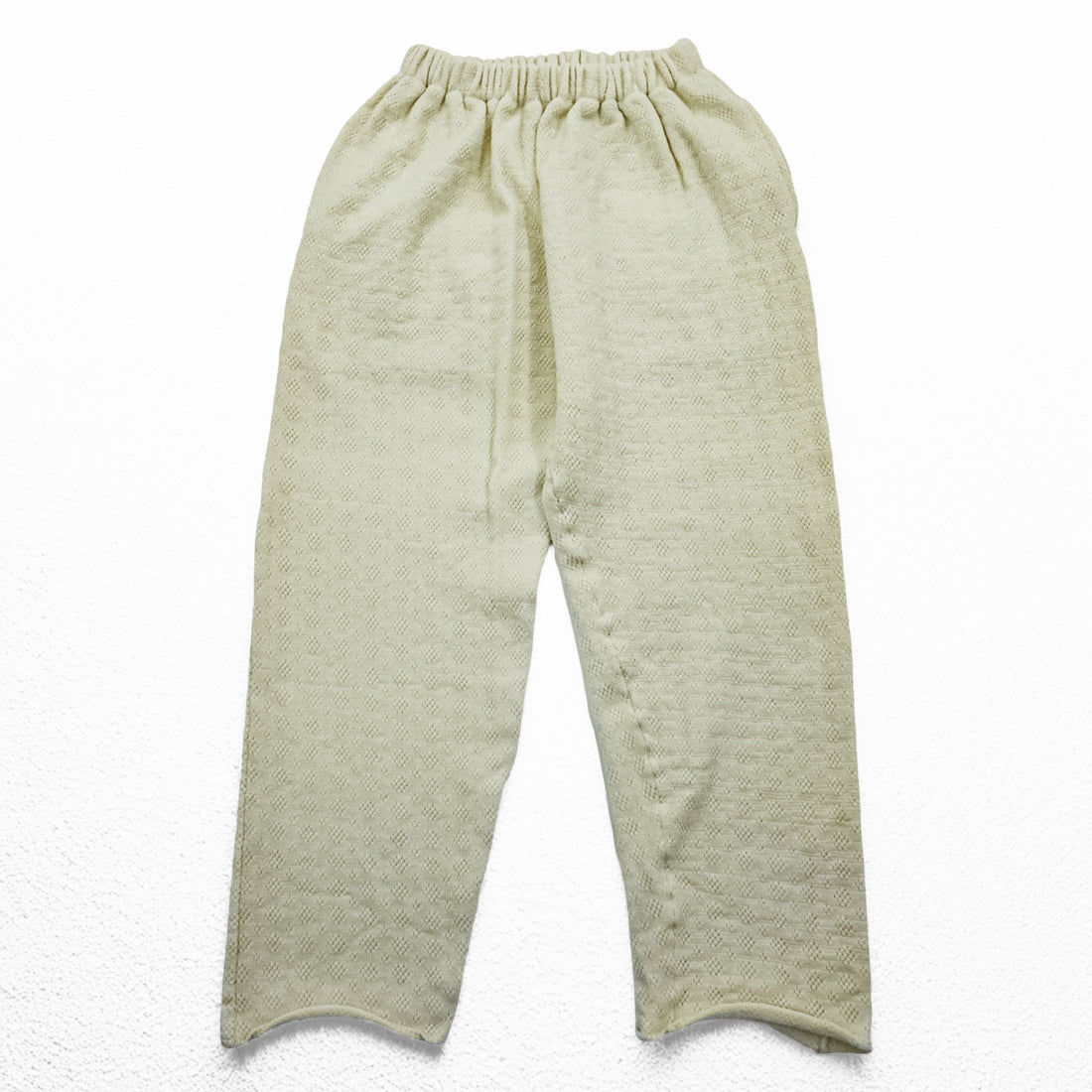 Y's (Yohji Yamamoto) WORK SHOP Y's 90s Vintage Made in Japan Knit Easy Pants M Beige