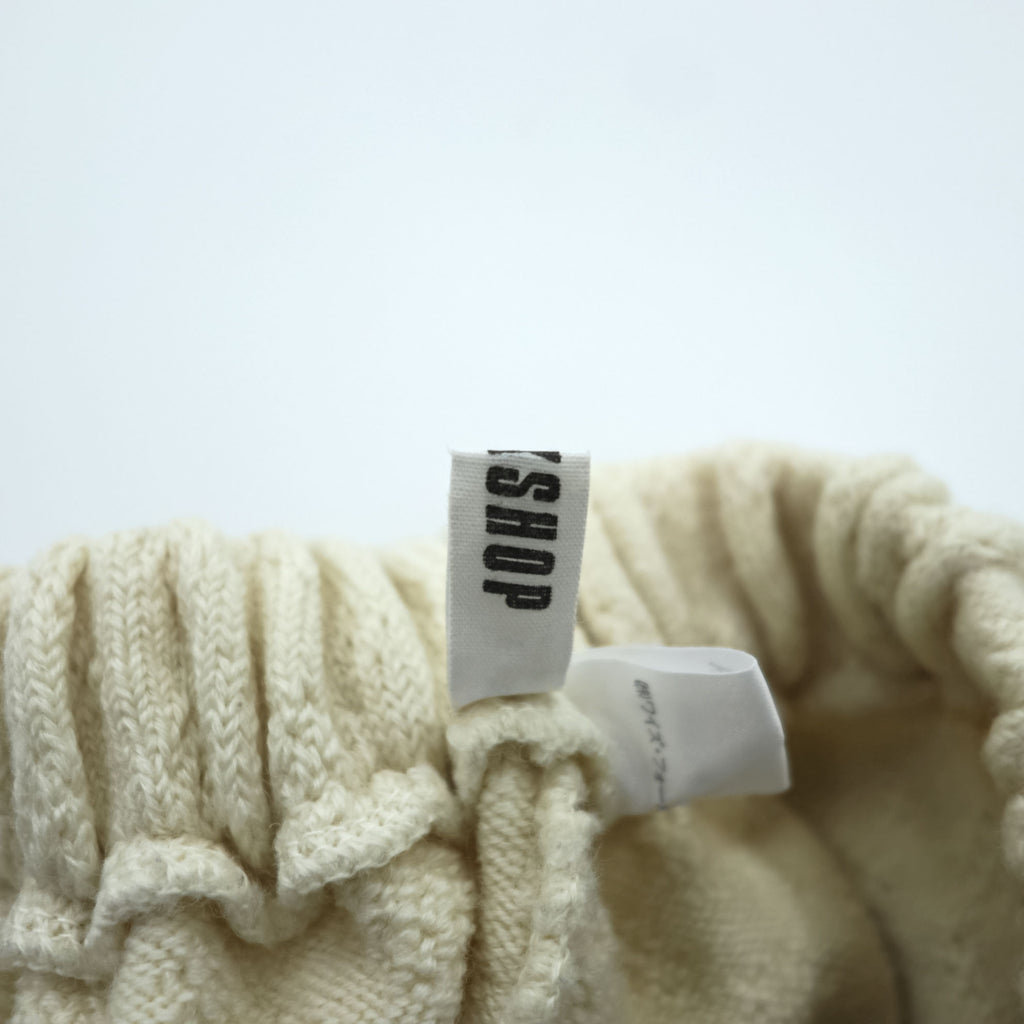 Y's (Yohji Yamamoto) WORK SHOP Y's 90s Vintage Made in Japan Knit Easy Pants M Beige