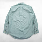 Ralph Lauren 90s Classic Fit Oxford Button Down Shirt Mint Green Pony Logo Cotton Men 14.5 32/33