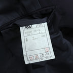 Polo Ralph Lauren 90s Vintage, Made in Japan, Peaked Lapel, Double-Breasted, Tailored Jacket, Blazer, Navy, Size M, Navy Gabardine, Gold Buttons
