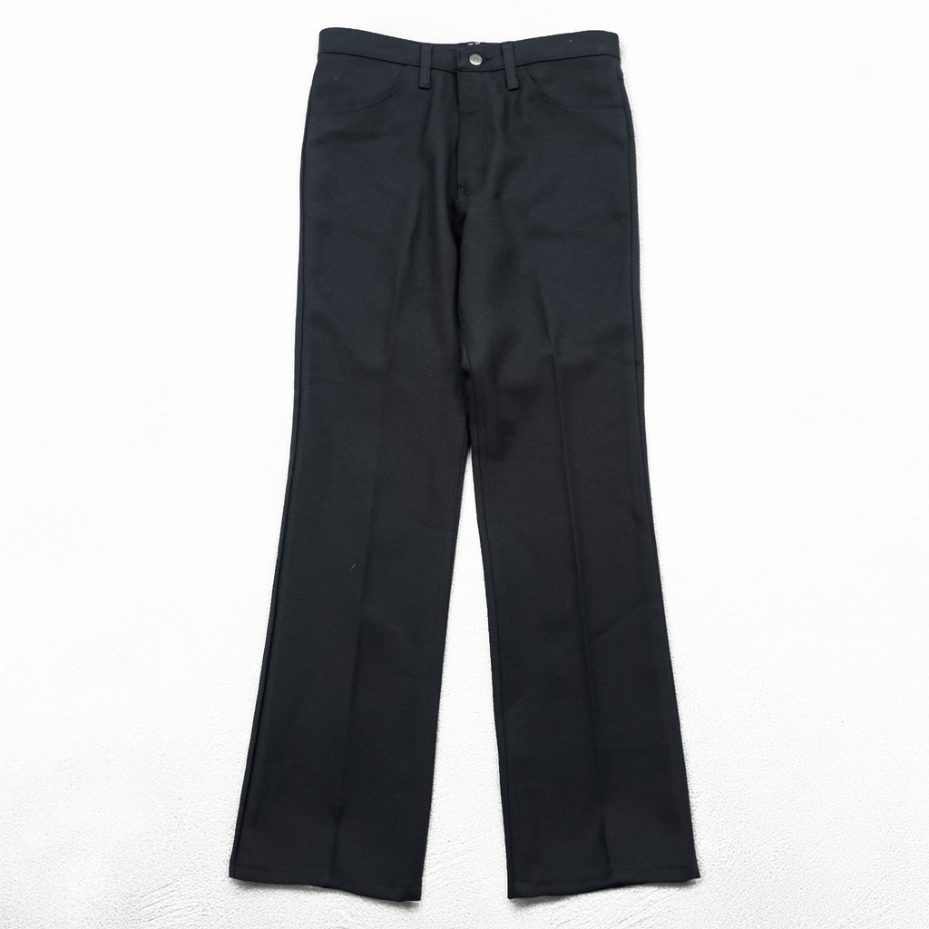 Wrangler 90年代 ヴィンテージ ランチャー ドレスジーンズ スラックス パンツ M ブラック センタープレス