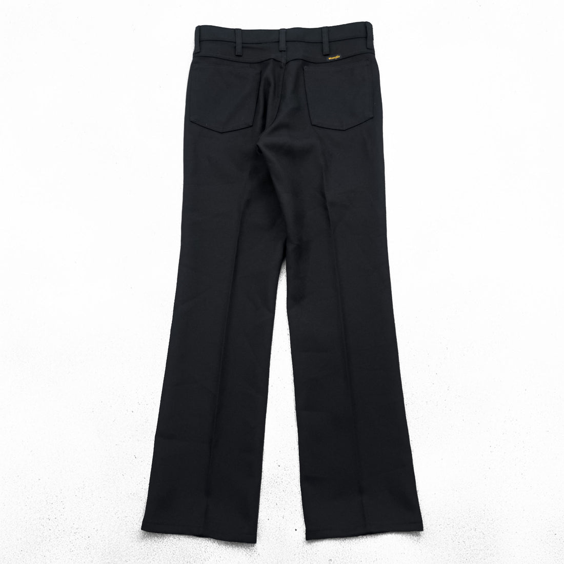Wrangler 90年代 ヴィンテージ ランチャー ドレスジーンズ スラックス パンツ M ブラック センタープレス