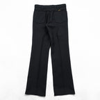 Wrangler 90年代 ヴィンテージ ランチャー ドレスジーンズ スラックス パンツ M ブラック センタープレス