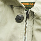 Timberland 00年代 ヴィンテージ ダック カバーオール ハンティングジャケット L ベージュ キャンバス 比翼 ジップアップ WEATHER GEAR 5270