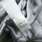 ALPHA INDUSTRIES スカジャン 中綿 スーベニアジャケット L グリーン シルバー 和柄 刺繍 蝶 花 鳥 22801-21