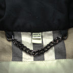 BURBERRY LONDON 英国製 ダブルブレスト トレンチコート S ブラック ベルト付 エポレット 裏地ノバチェック イングランド製