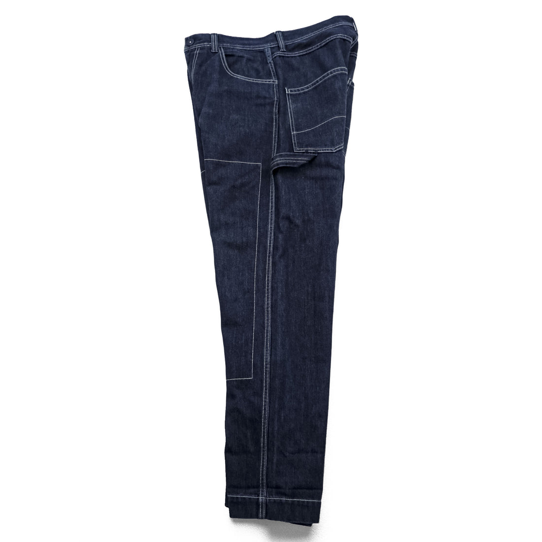 Snow Peak Japan Made TAKIBI spec Denim Pants Jeans L Indigo Blue PA-19SU102
