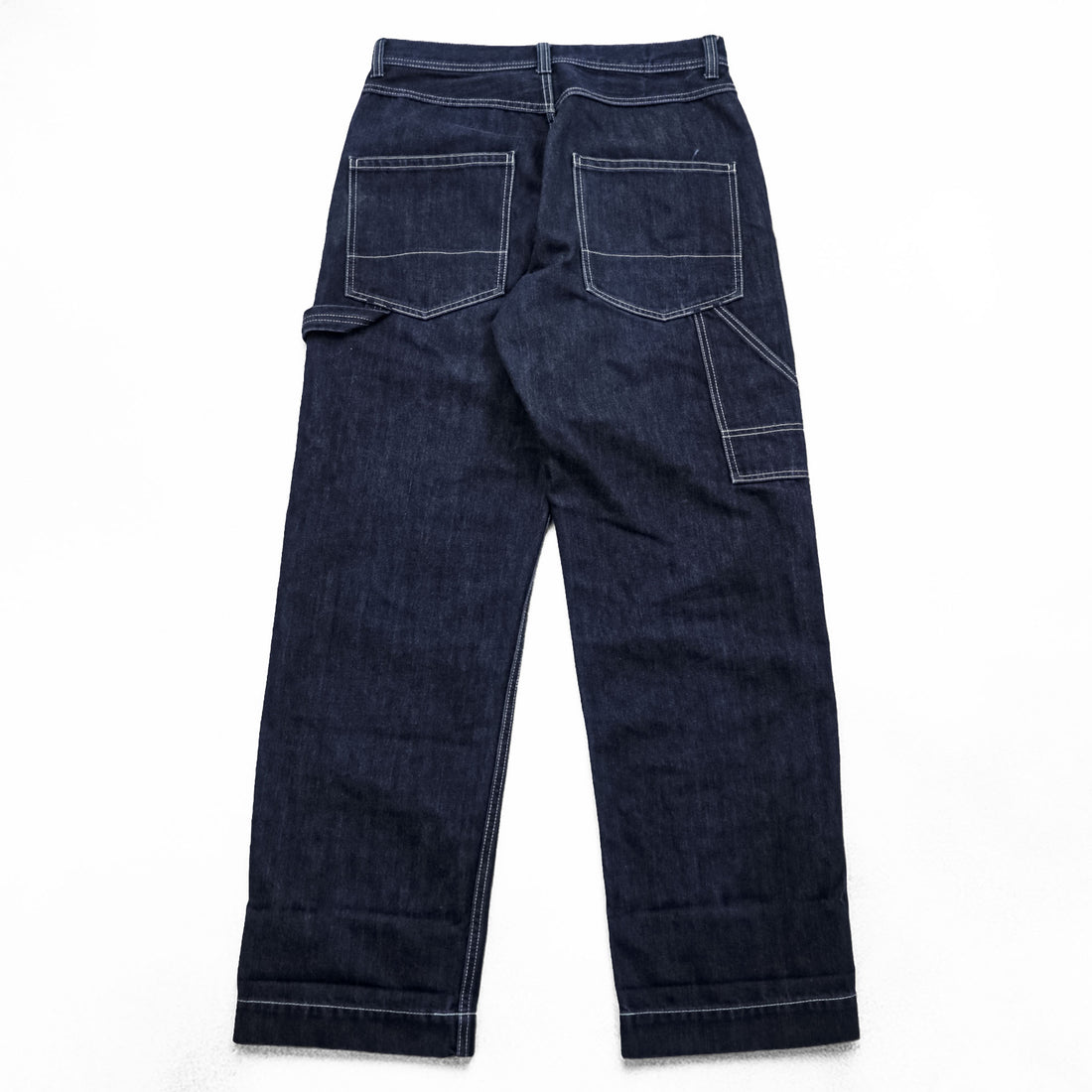 Snow Peak Japan Made TAKIBI spec Denim Pants Jeans L Indigo Blue PA-19SU102