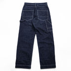 Snow Peak Japan Made TAKIBI spec Denim Pants Jeans L Indigo Blue PA-19SU102