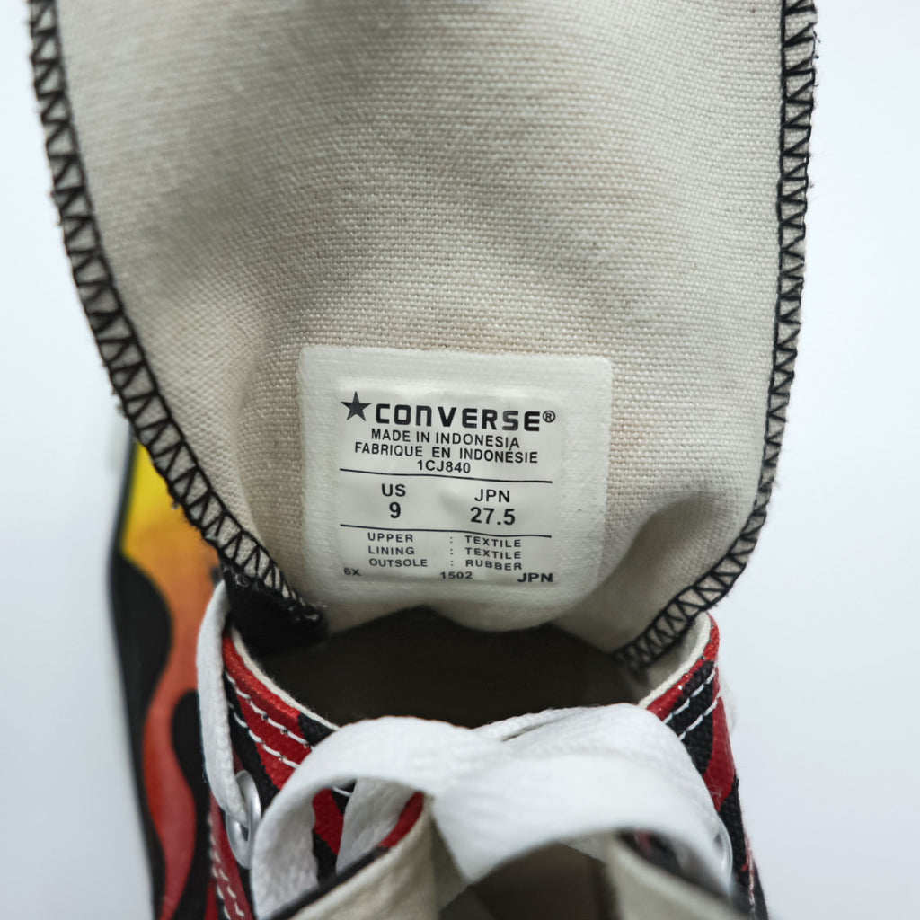 CONVERSE オールスター ALL STAR Hi ファイヤーパターン ハイカット スニーカー 27.5cm キャンバス IGNITE イグナイト 1CJ840