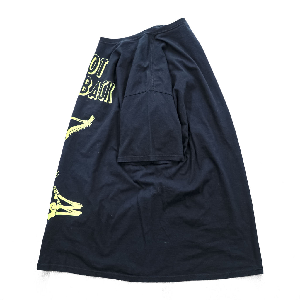 FRUIT OF THE LOOM スカル 骸骨 プリントTシャツ XL ブラック HD Cotton コットン I GOT YOUR BACK