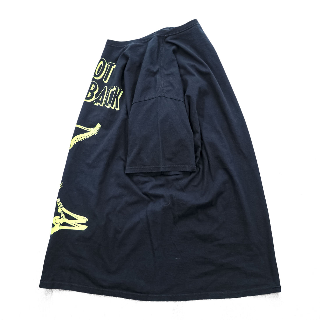 FRUIT OF THE LOOM スカル 骸骨 プリントTシャツ XL ブラック HD Cotton コットン I GOT YOUR BACK