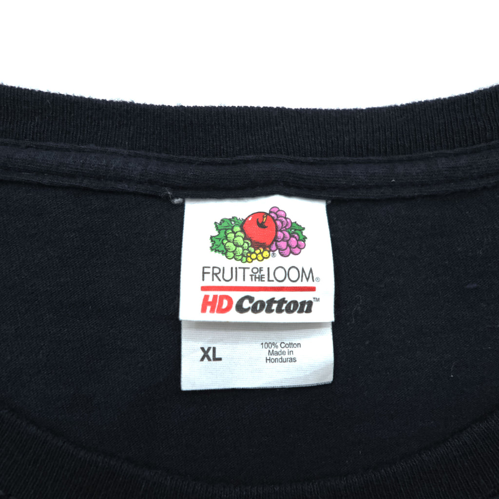 FRUIT OF THE LOOM スカル 骸骨 プリントTシャツ XL ブラック HD Cotton コットン I GOT YOUR BACK