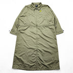 NIKE Clash Satin Long Jacket Coat FREE Drawstring Windmill CU5974-342