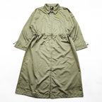 NIKE Clash Satin Long Jacket Coat FREE Drawstring Windmill CU5974-342