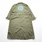 NIKE Clash Satin Long Jacket Coat FREE Drawstring Windmill CU5974-342
