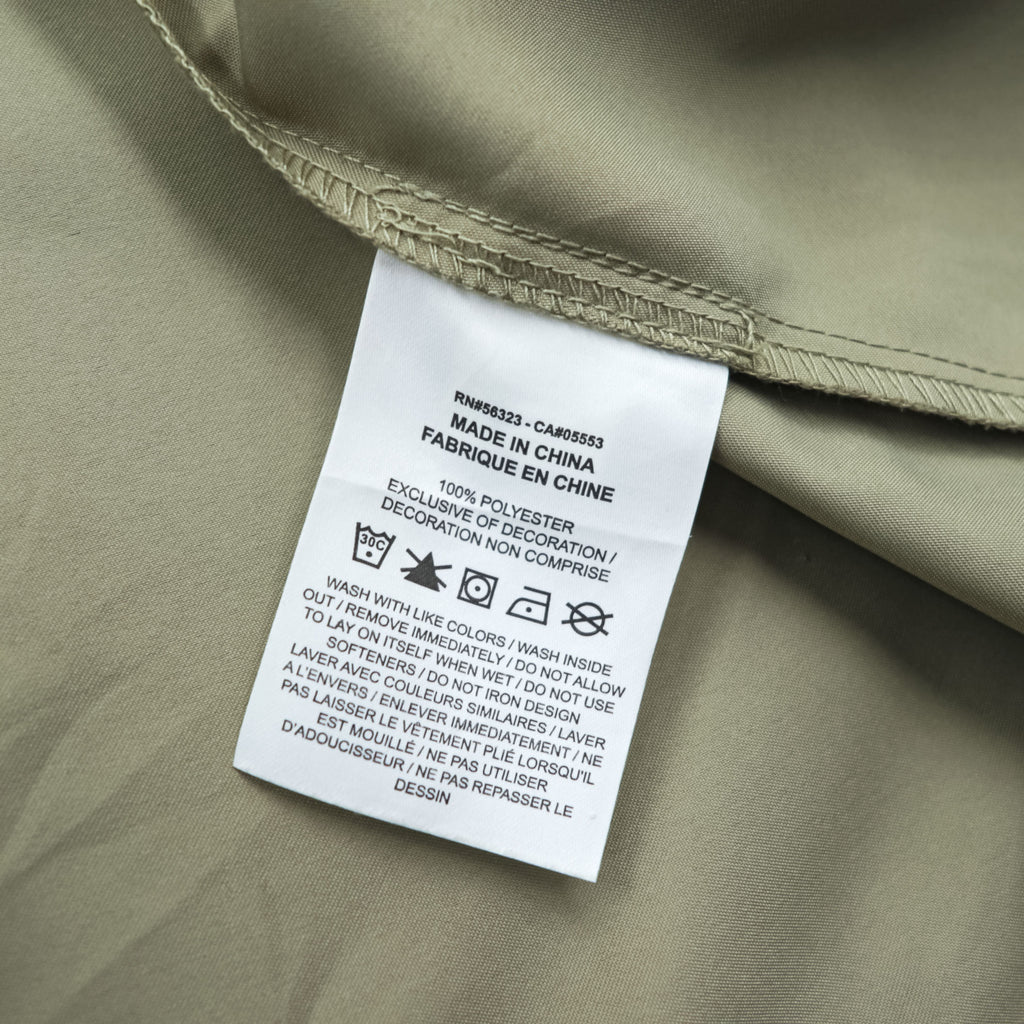 NIKE Clash Satin Long Jacket Coat FREE Drawstring Windmill CU5974-342