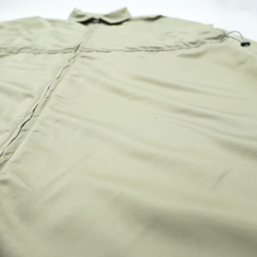 NIKE Clash Satin Long Jacket Coat FREE Drawstring Windmill CU5974-342