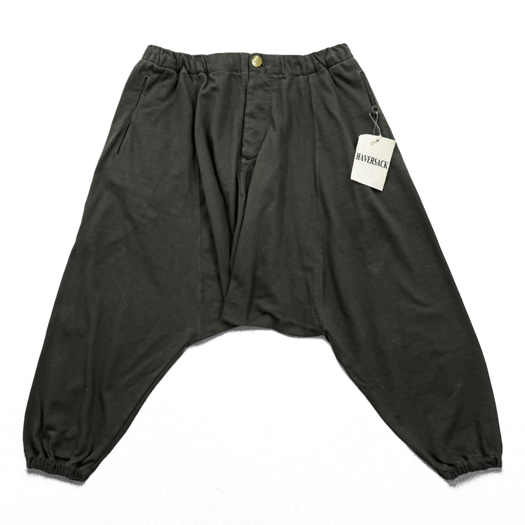 HAVERSACK Japan Made Asymmetrical Balloon Sarouel Pants S Khaki Unused 861620