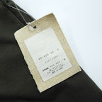 HAVERSACK Japan Made Asymmetrical Balloon Sarouel Pants S Khaki Unused 861620