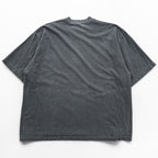 SHAKA WEAR ドロップショルダー ガーメントダイ Tシャツ XL グレー フェード ヴィンテージ加工 ヘビーウェイト