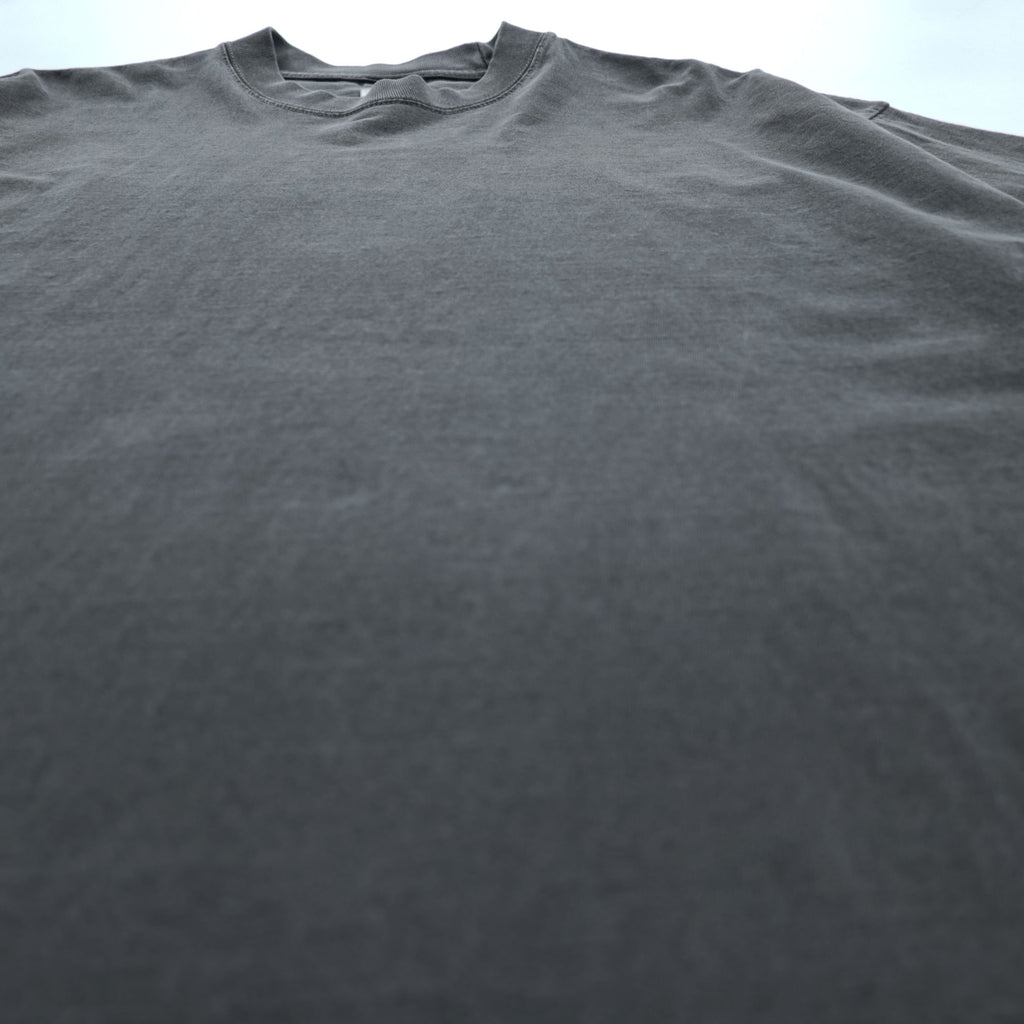 SHAKA WEAR ドロップショルダー ガーメントダイ Tシャツ XL グレー フェード ヴィンテージ加工 ヘビーウェイト