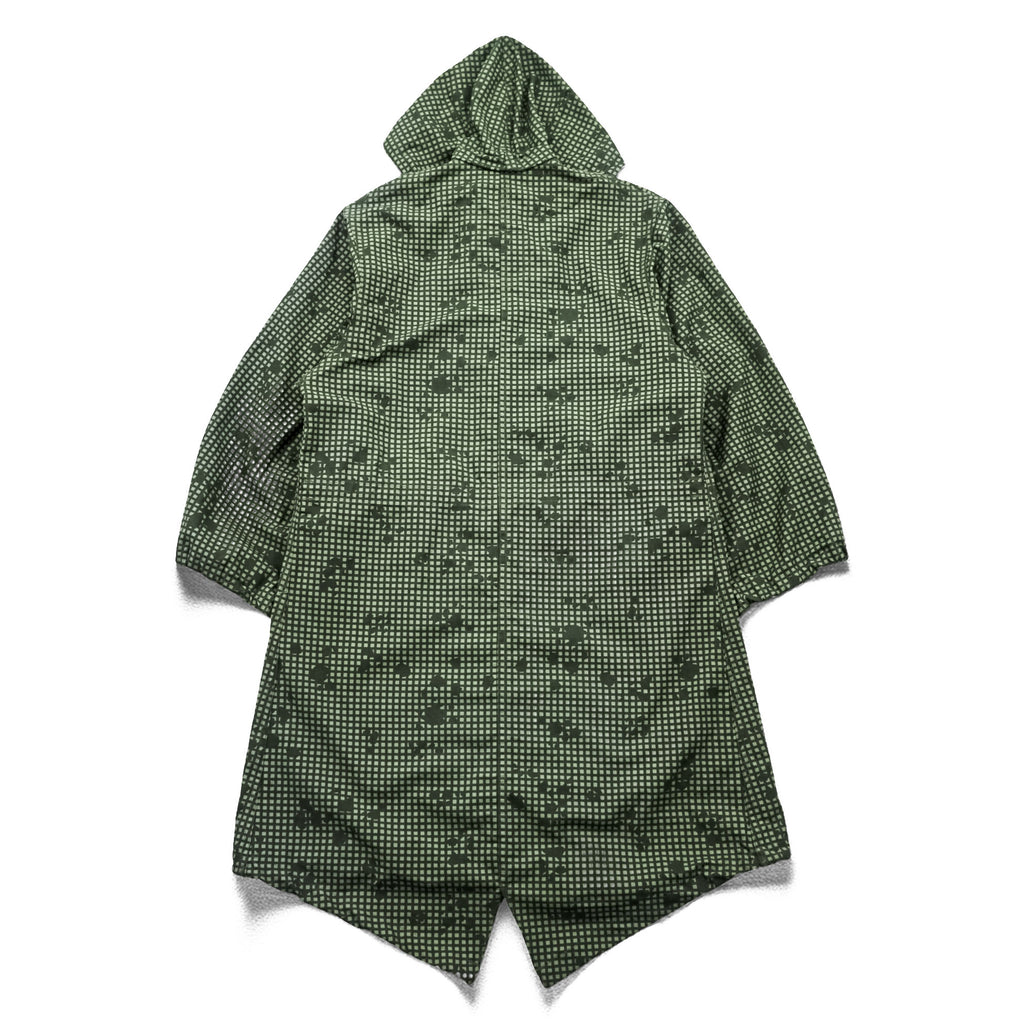 Vintage 80s US Military Desert Night Camouflage Fishtail Parka Small 1984 DNC Hooded Cotton Nylon