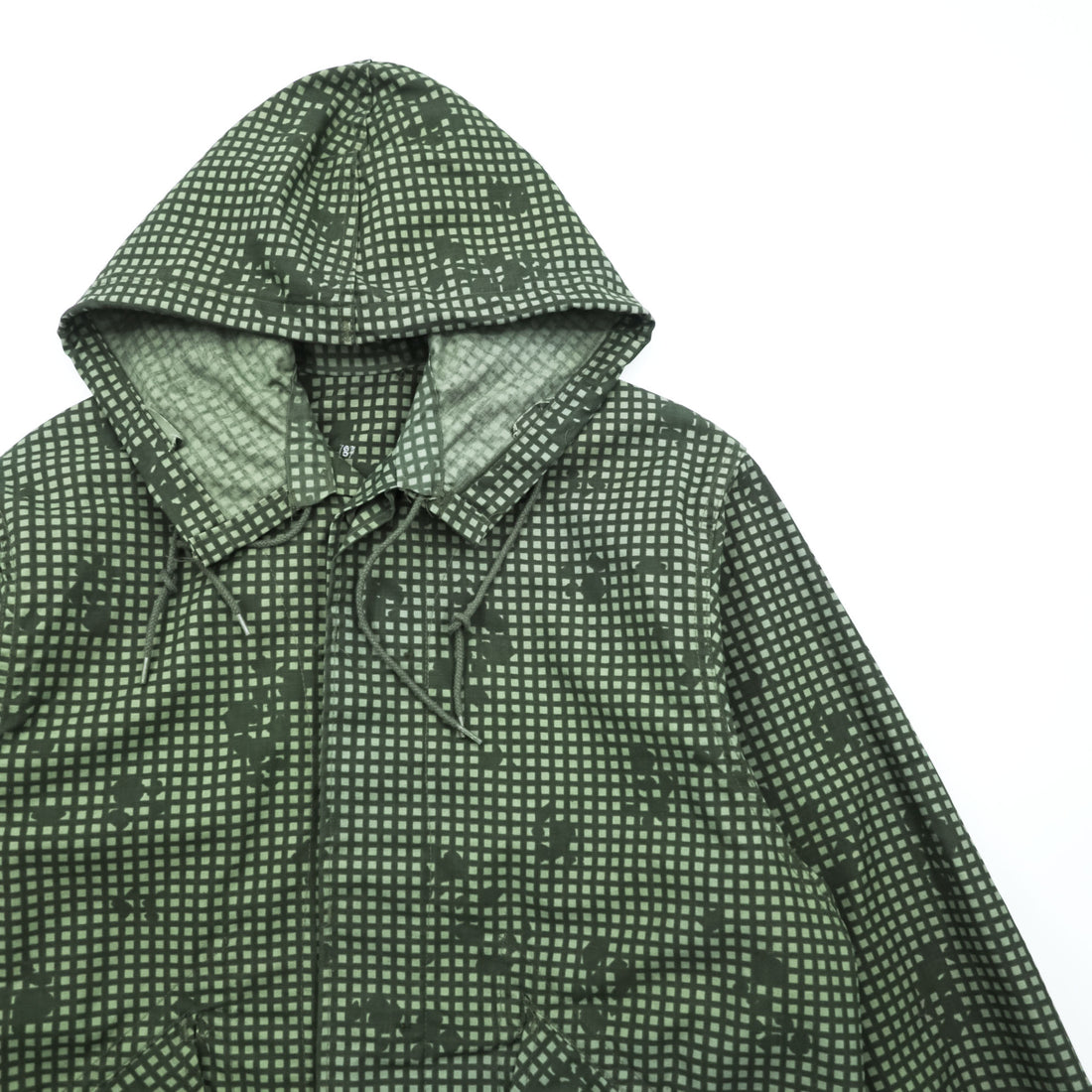 Vintage 80s US Military Desert Night Camouflage Fishtail Parka Small 1984 DNC Hooded Cotton Nylon