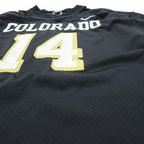 NIKE 90年代 USA製 ヴィンテージ ゲームシャツ Tシャツ L ブラック メッシュ TEAM SPORTS フットボールジャージ ナンバリング