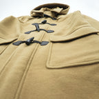 Brooks Brothers Zip-up Duffle Coat, Size L, Brown, Melton Wool Hoodie Storage, 346, Tartan Checked Lining