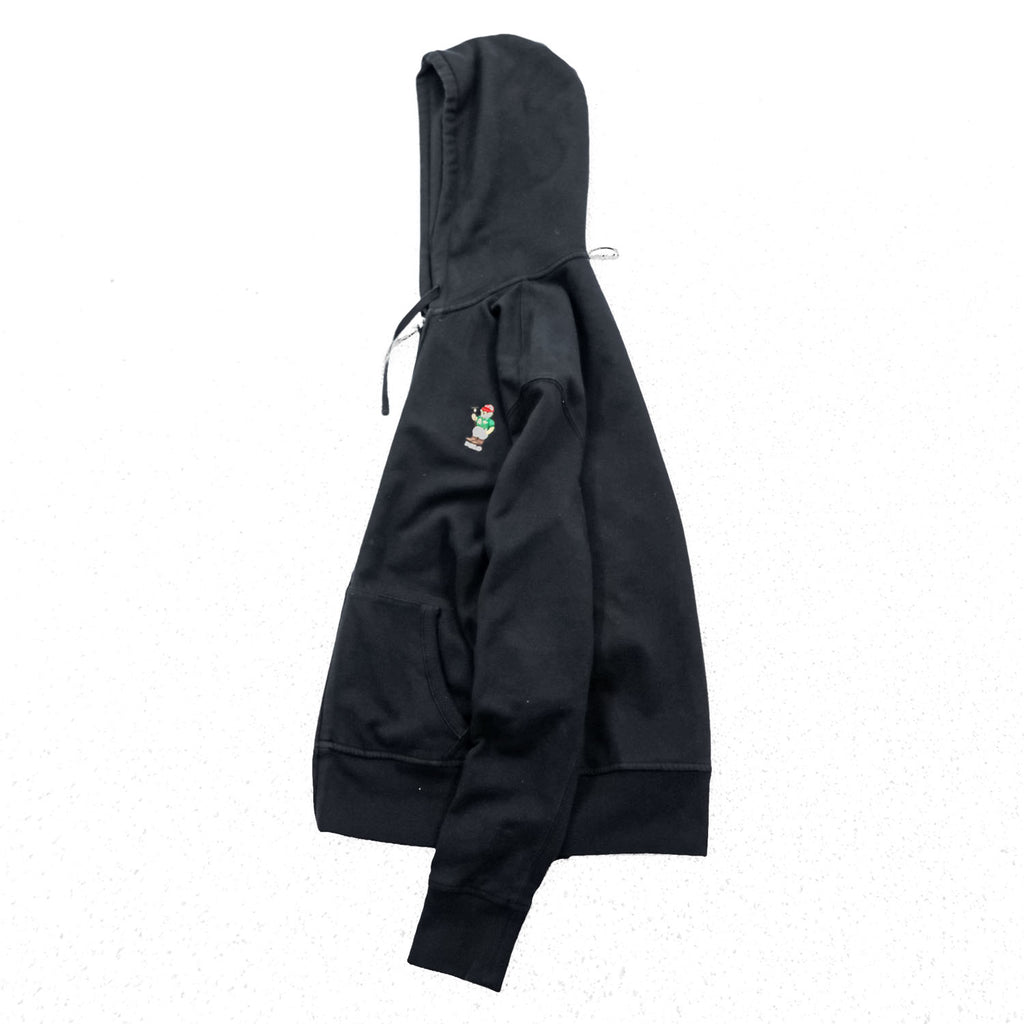 Polo Ralph Lauren Zip Up Hoodie S Black brushed lining Polo Bear