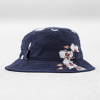 Patagonia ウェーブフェアラー Wavefarer バケットハット ネイビー 総柄 花柄 UPF50＋ 29156