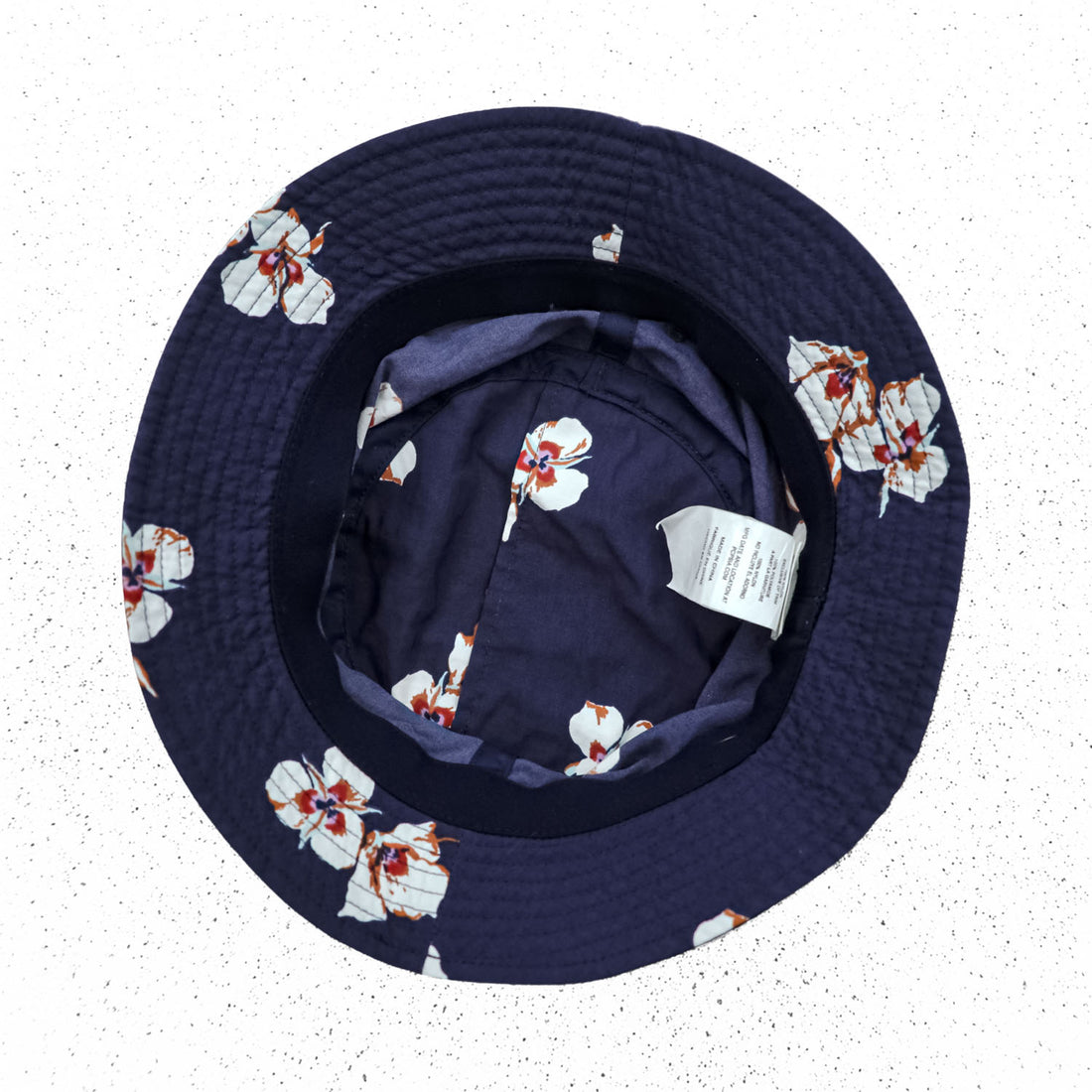 Patagonia ウェーブフェアラー Wavefarer バケットハット ネイビー 総柄 花柄 UPF50＋ 29156