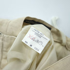 BURBERRY 90年代 ヴィンテージ リネン タイト スカート M ベージュ