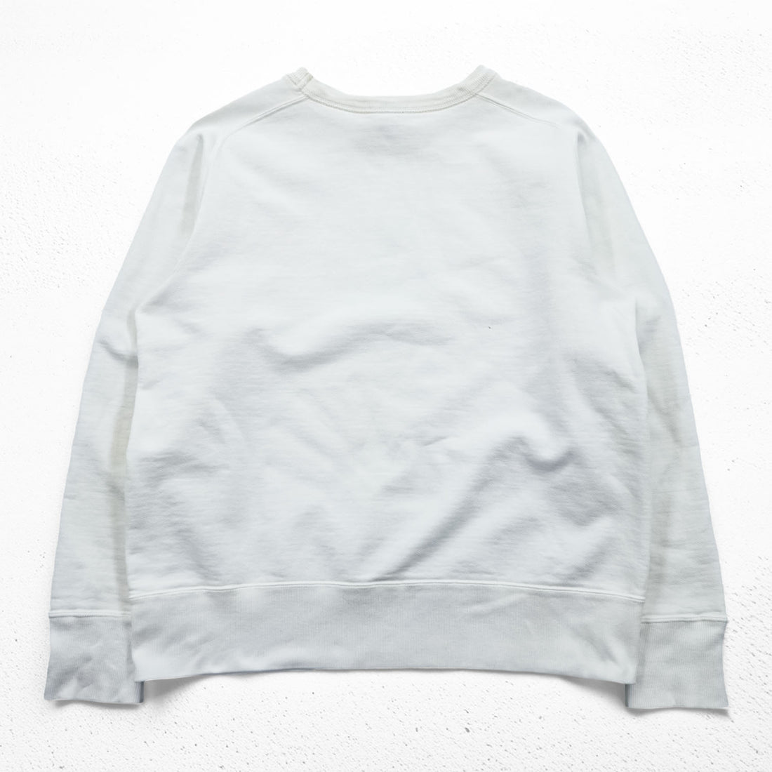 BUZZ RICKSON'S Japan Made U.S. AIR FORCE Sweatshirt, Size L, White, Discharge Print