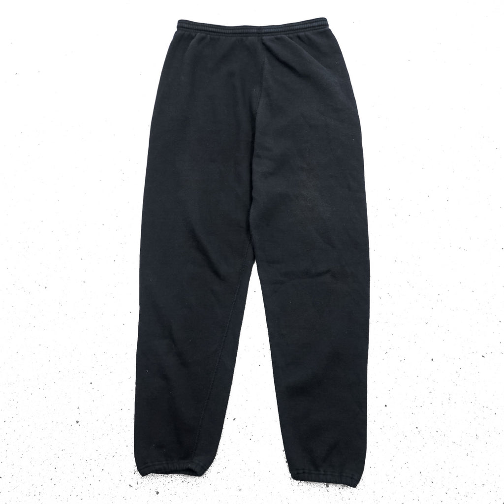 Lee 90s Vintage USA-Made Sweatpants, Size L, Black, Brushed Lining