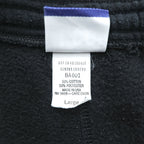 Lee 90s Vintage USA-Made Sweatpants, Size L, Black, Brushed Lining