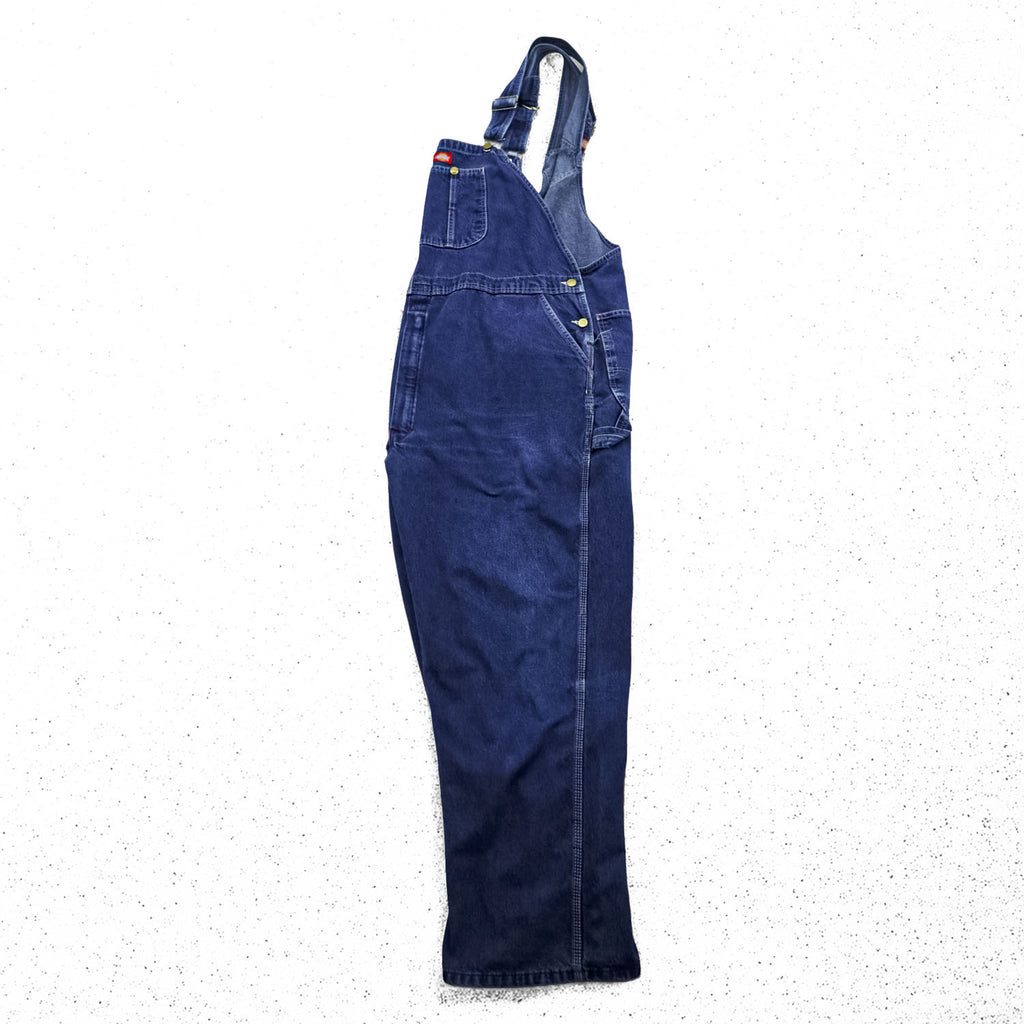 Dickies ビッグサイズ デニム オーバーオール サロペット 4XL インディゴ ブルー ビブ ワーク 83294NB