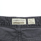Patagonia 5ポケット コーデュロイパンツ チノパンツ L グレー ストレート オーガニックコットン