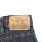 Patagonia 5ポケット コーデュロイパンツ チノパンツ L グレー ストレート オーガニックコットン